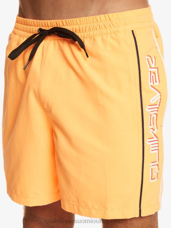 Quiksilver D6JJ697 miehet oranssi pop päivittäinen vert 16 volleys