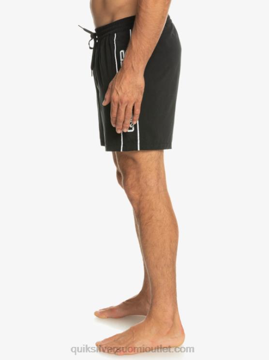 Quiksilver D6JJ698 miehet musta päivittäinen vert 16 volleys