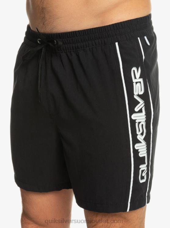 Quiksilver D6JJ698 miehet musta päivittäinen vert 16 volleys