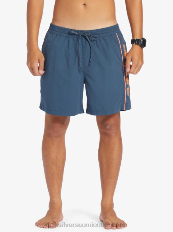 Quiksilver D6JJ699 miehet keskiyön laivasto päivittäinen vert 16 volleys