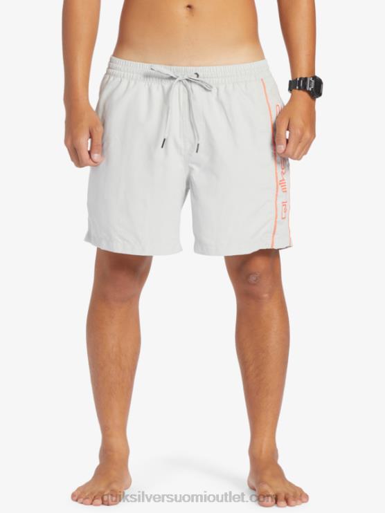 Quiksilver D6JJ700 miehet harmaa violetti päivittäinen vert 16 volleys