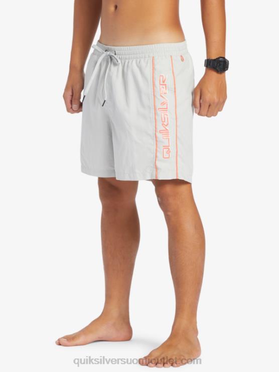 Quiksilver D6JJ700 miehet harmaa violetti päivittäinen vert 16 volleys