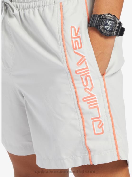 Quiksilver D6JJ700 miehet harmaa violetti päivittäinen vert 16 volleys