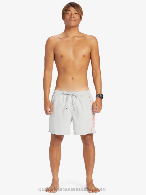 Quiksilver D6JJ700 miehet harmaa violetti päivittäinen vert 16 volleys