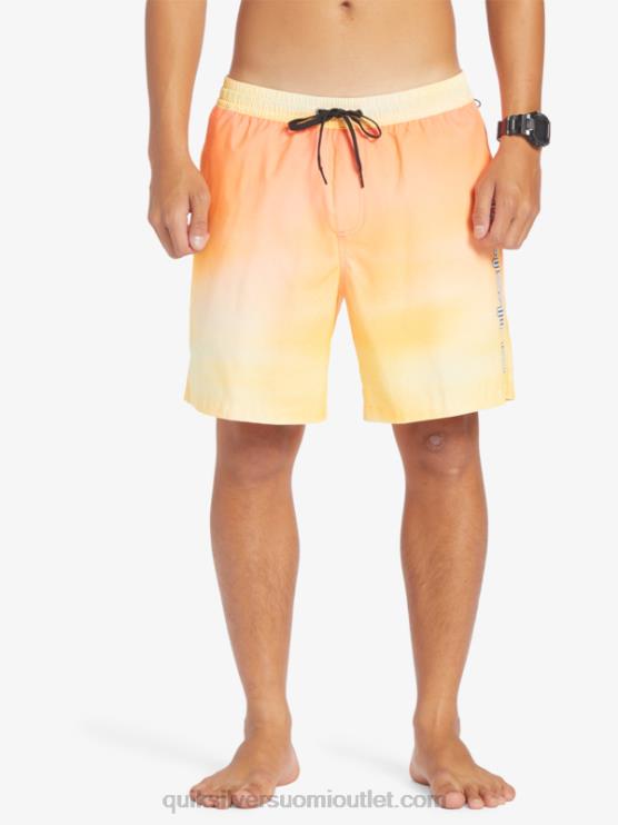 Quiksilver D6JJ721 miehet kuparirusketus jokapäiväinen tuuli 17 lentopalloa
