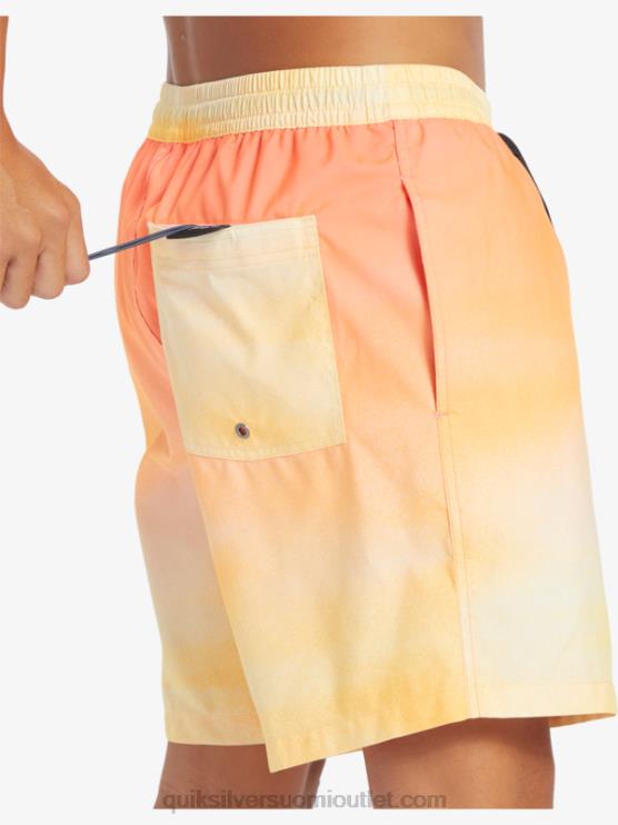 Quiksilver D6JJ721 miehet kuparirusketus jokapäiväinen tuuli 17 lentopalloa