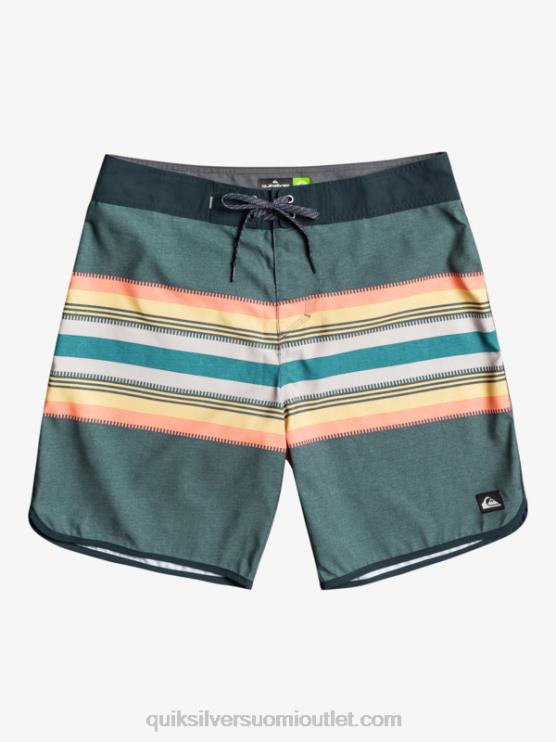Quiksilver D6JJ768 miehet laivasto bleiseri päivittäin kampasimpukka 19 boardshortsit