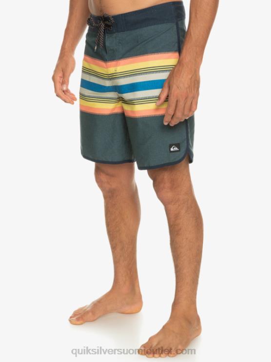 Quiksilver D6JJ768 miehet laivasto bleiseri päivittäin kampasimpukka 19 boardshortsit