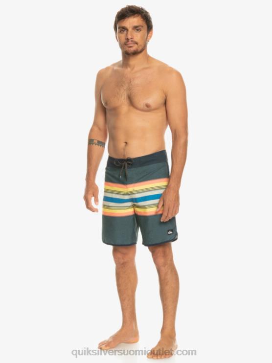 Quiksilver D6JJ768 miehet laivasto bleiseri päivittäin kampasimpukka 19 boardshortsit
