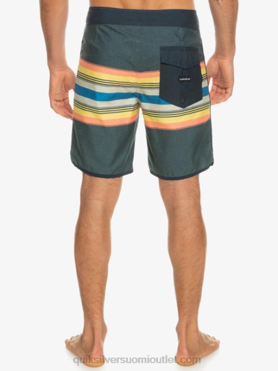 Quiksilver D6JJ768 miehet laivasto bleiseri päivittäin kampasimpukka 19 boardshortsit
