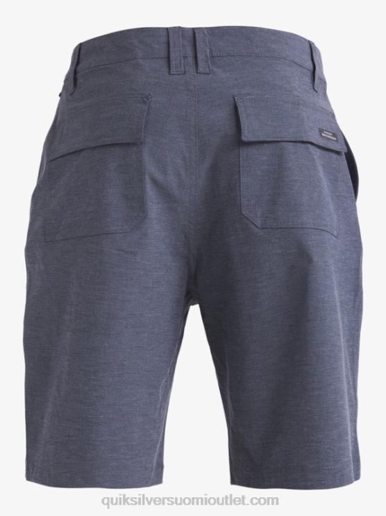 Quiksilver D6JJ774 miehet musta waterman backwater 20 sammakkoeläinshortsit