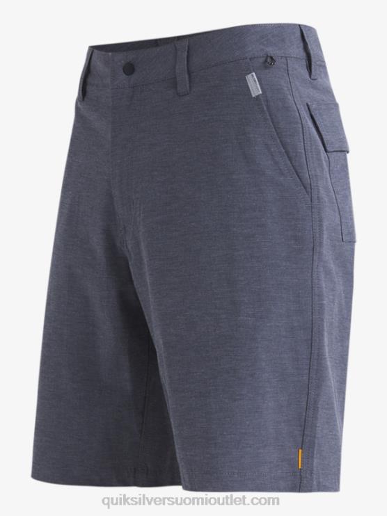 Quiksilver D6JJ774 miehet musta waterman backwater 20 sammakkoeläinshortsit