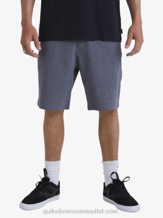 Quiksilver D6JJ774 miehet musta waterman backwater 20 sammakkoeläinshortsit