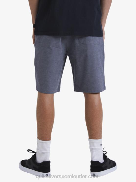 Quiksilver D6JJ774 miehet musta waterman backwater 20 sammakkoeläinshortsit