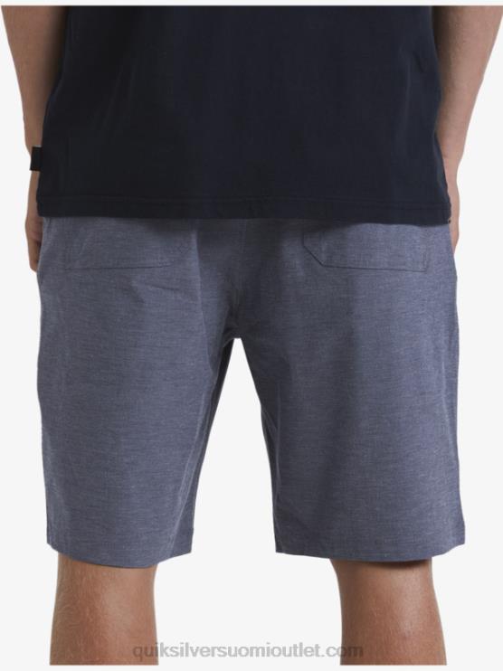 Quiksilver D6JJ774 miehet musta waterman backwater 20 sammakkoeläinshortsit