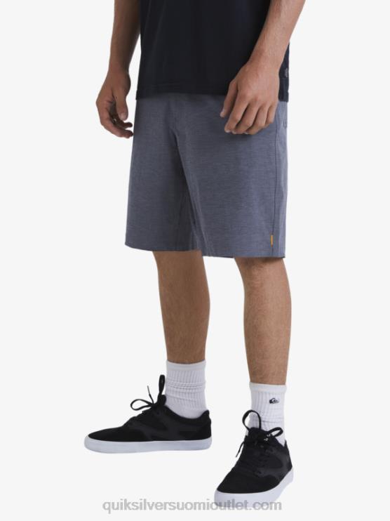 Quiksilver D6JJ774 miehet musta waterman backwater 20 sammakkoeläinshortsit