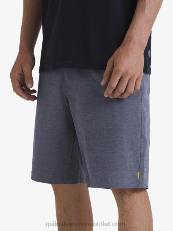Quiksilver D6JJ774 miehet musta waterman backwater 20 sammakkoeläinshortsit
