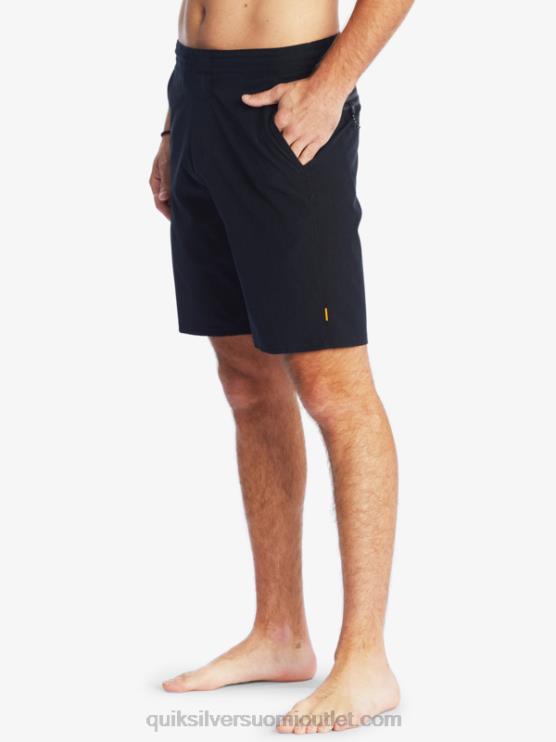 Quiksilver D6JJ780 miehet musta waterman suva 20 sammakkoeläinshortsit