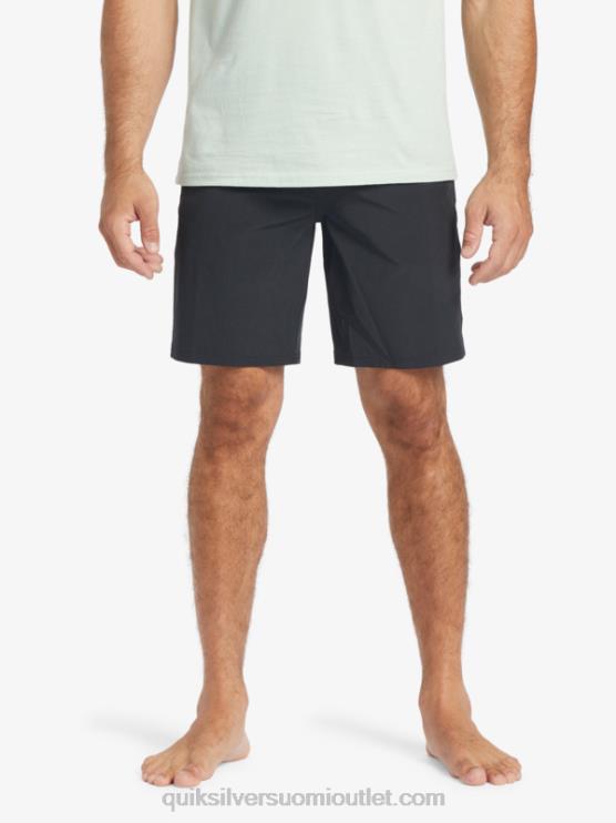 Quiksilver D6JJ780 miehet musta waterman suva 20 sammakkoeläinshortsit