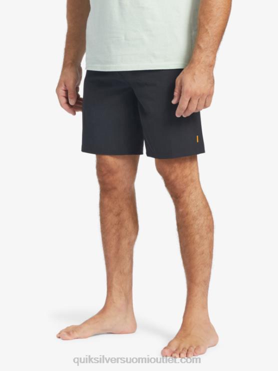 Quiksilver D6JJ780 miehet musta waterman suva 20 sammakkoeläinshortsit