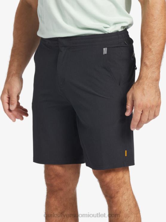 Quiksilver D6JJ780 miehet musta waterman suva 20 sammakkoeläinshortsit
