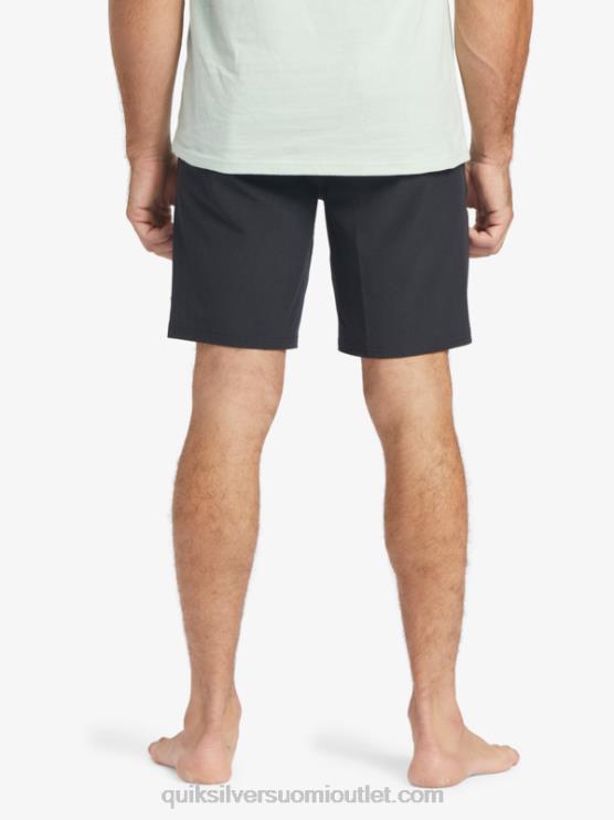 Quiksilver D6JJ780 miehet musta waterman suva 20 sammakkoeläinshortsit