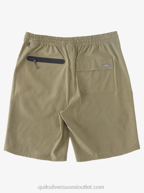 Quiksilver D6JJ782 miehet pölyinen oliivi waterman suva 20 sammakkoeläinshortsit