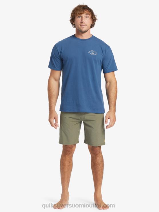 Quiksilver D6JJ782 miehet pölyinen oliivi waterman suva 20 sammakkoeläinshortsit