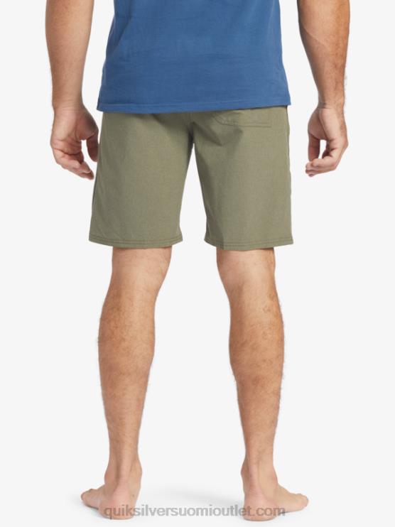 Quiksilver D6JJ782 miehet pölyinen oliivi waterman suva 20 sammakkoeläinshortsit