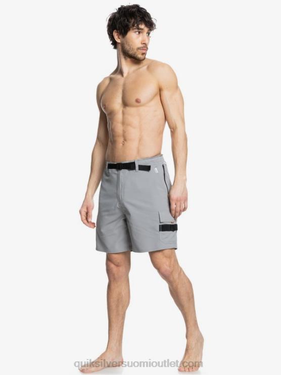 Quiksilver D6JJ789 miehet jyrkän harmaa vesimies, atsimuutti sammakkoeläin 18 shortsit