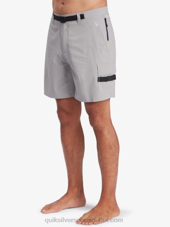 Quiksilver D6JJ789 miehet jyrkän harmaa vesimies, atsimuutti sammakkoeläin 18 shortsit