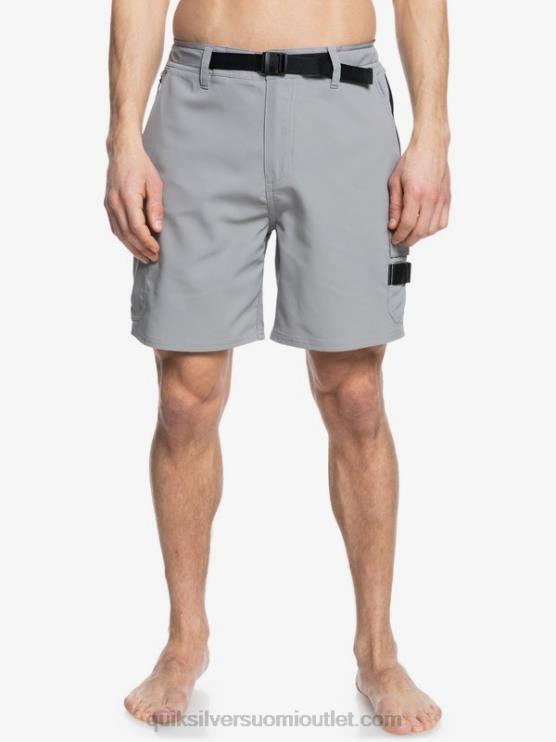 Quiksilver D6JJ789 miehet jyrkän harmaa vesimies, atsimuutti sammakkoeläin 18 shortsit