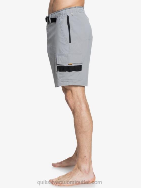 Quiksilver D6JJ789 miehet jyrkän harmaa vesimies, atsimuutti sammakkoeläin 18 shortsit