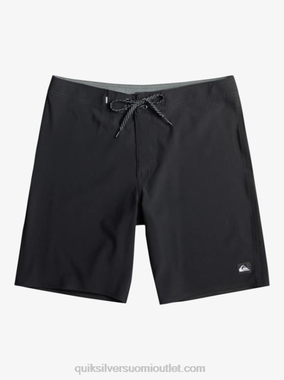 Quiksilver D6JJ78 miehet musta surfsilk kaimana 20 performanssishortsit