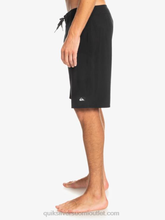 Quiksilver D6JJ78 miehet musta surfsilk kaimana 20 performanssishortsit