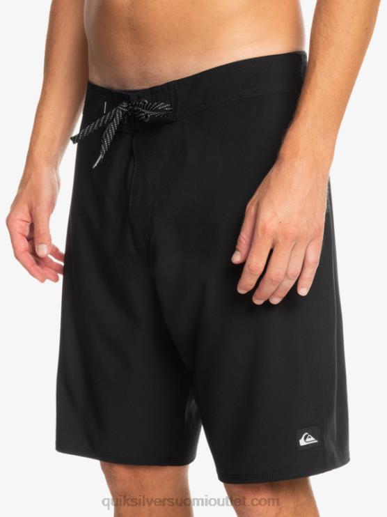 Quiksilver D6JJ78 miehet musta surfsilk kaimana 20 performanssishortsit