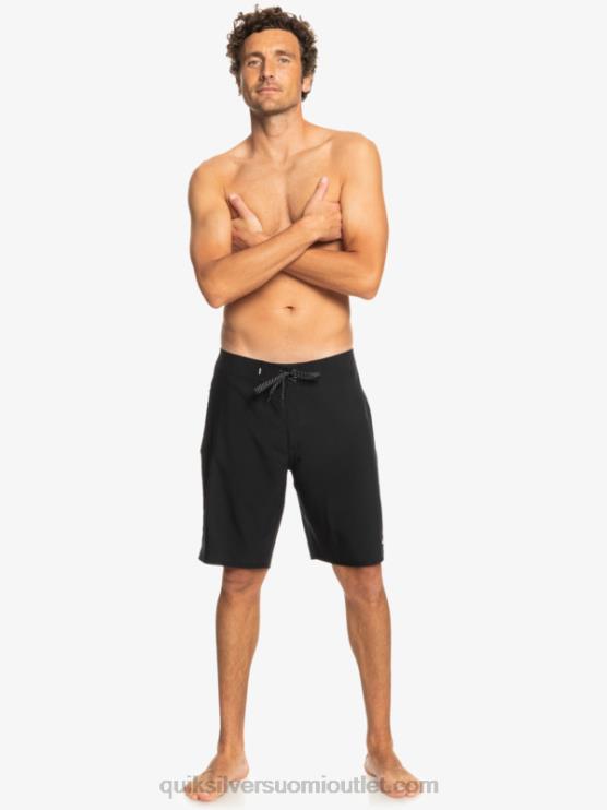 Quiksilver D6JJ78 miehet musta surfsilk kaimana 20 performanssishortsit