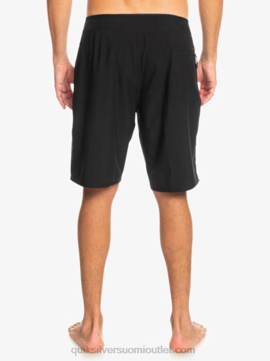 Quiksilver D6JJ78 miehet musta surfsilk kaimana 20 performanssishortsit