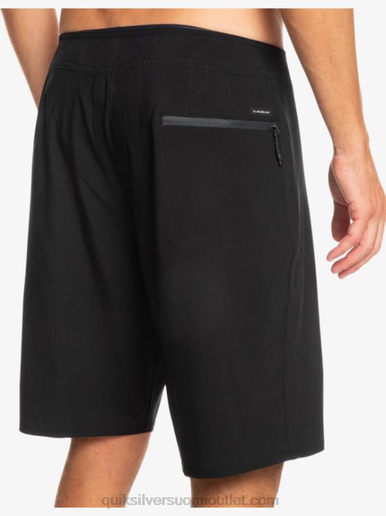 Quiksilver D6JJ78 miehet musta surfsilk kaimana 20 performanssishortsit