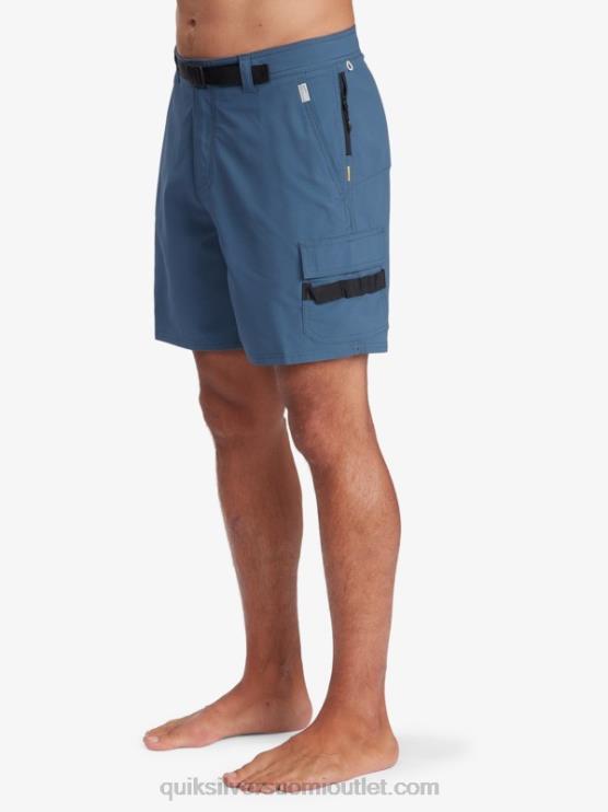 Quiksilver D6JJ790 miehet keskiyön laivasto vesimies, atsimuutti sammakkoeläin 18 shortsit
