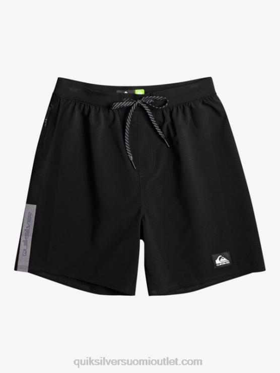 Quiksilver D6JJ807 miehet musta highlite omni short 17 volleys