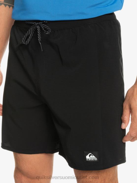 Quiksilver D6JJ807 miehet musta highlite omni short 17 volleys
