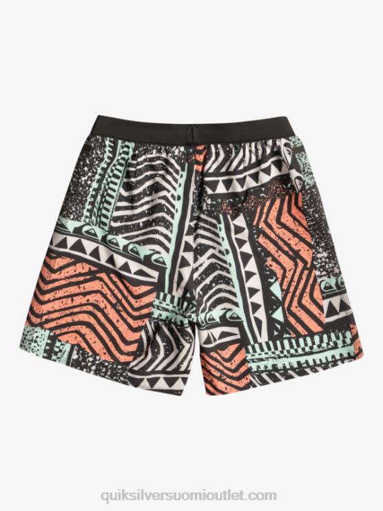 Quiksilver D6JJ808 miehet harmaa violetti highlite omni short 17 volleys
