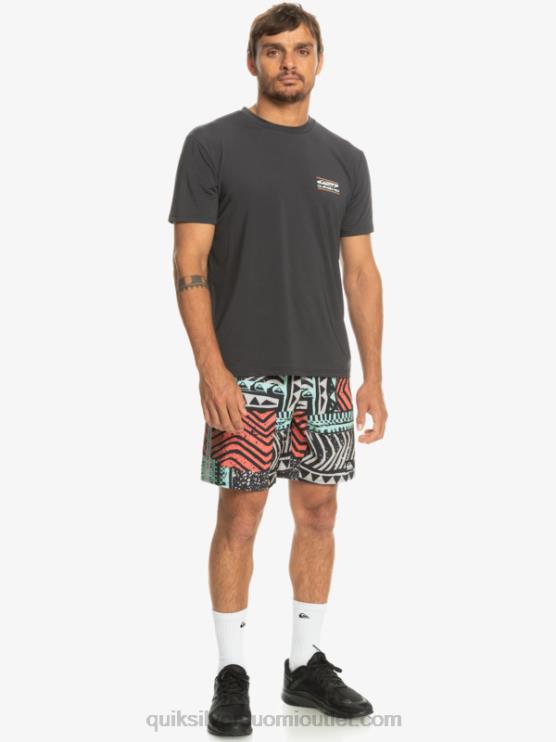 Quiksilver D6JJ808 miehet harmaa violetti highlite omni short 17 volleys