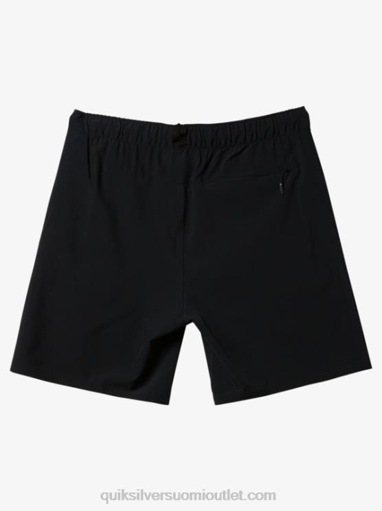 Quiksilver D6JJ827 miehet musta omni stretch 17 treenishortsit