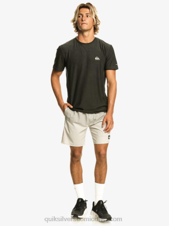 Quiksilver D6JJ828 miehet harmaa violetti omni stretch 17 treenishortsit