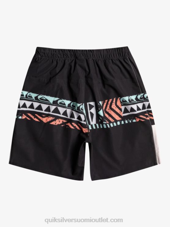 Quiksilver D6JJ829 miehet musta omni stretch 17 treenishortsit