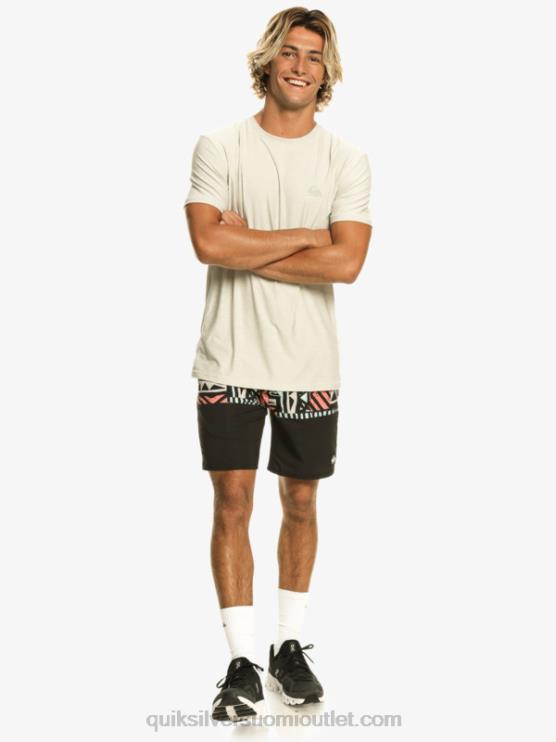 Quiksilver D6JJ829 miehet musta omni stretch 17 treenishortsit