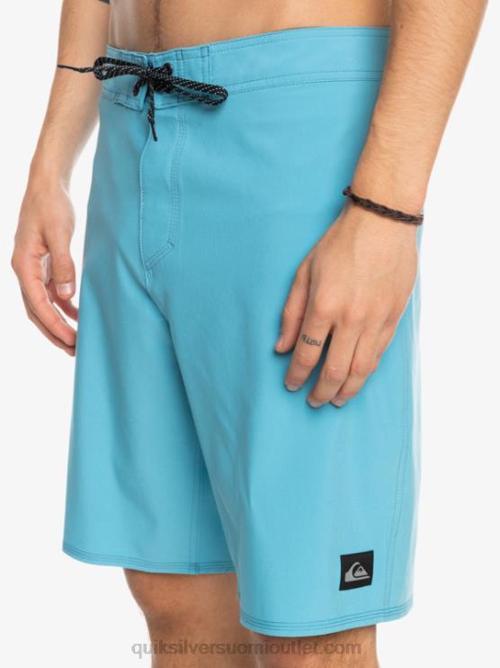 Quiksilver D6JJ84 miehet delphinium sininen surfsilk kaimana 20 performanssishortsit