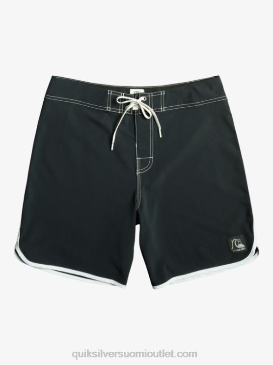Quiksilver D6JJ86 miehet musta alkuperäiset kampasimpukka 18 boardshortsit